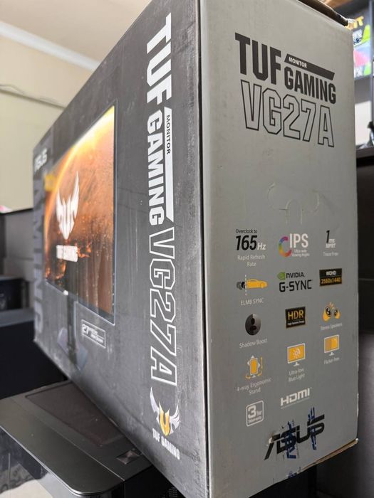 Asus Tuf 27 Inch Flat 2K gaming monitor