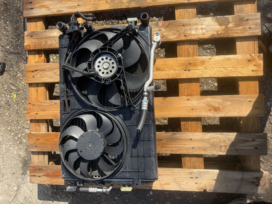 Виден Радиатор перка перки климатичен радиатор VW Polo 9N Seat Ibiza 6L Skoda Fabia 6Q0959455H 6Q0959455J 1J0121253Q 1J0190707F