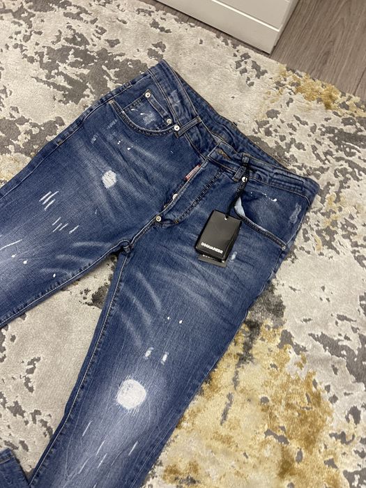 Blugi DSQUARED-Poze reale 100% Calitate superioara Marimea 48(34) și 5