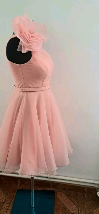 Rochie roz eleganta
