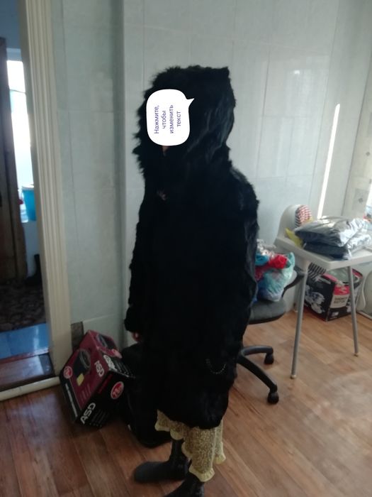 Продам шубу кролик