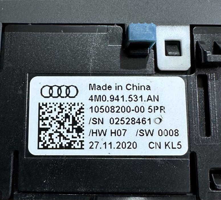 Bloc lumini / Comutator Audi A4 A5 Q7 : 4M0941531N / 4M0941531AN