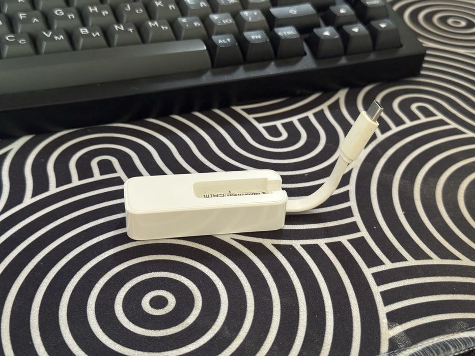 Переходник Type-C на LAN (RJ-45, Ethernet) TP-Link UE300C