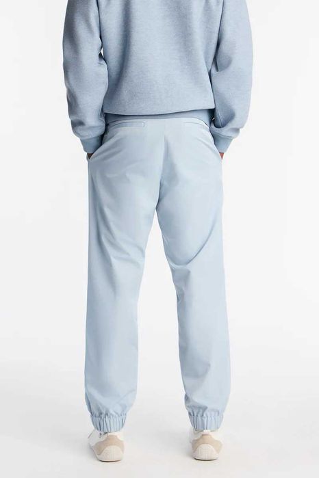 Стилни мъжки jogger панталони – Светлосин – Elevation модел