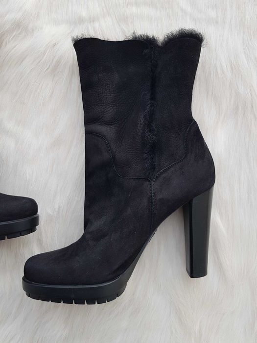 Дамски ботуши Calvin Klein агнешка кожа №40- НОВИ