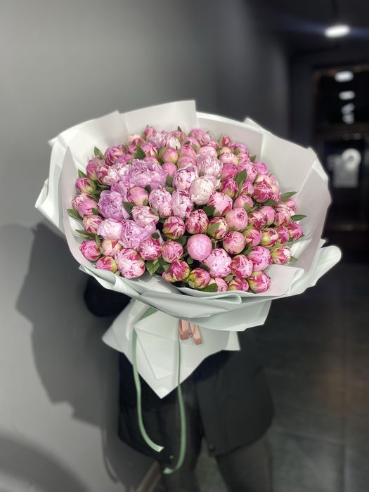 Пионы цветы букеты