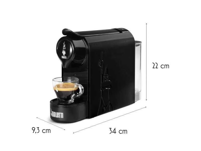 Кафемашина за Еспресо с Алуминиеви Капсули Bialetti Gioia, Черна