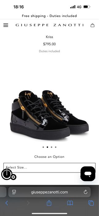 Giuseppe Zanotti Mid Top