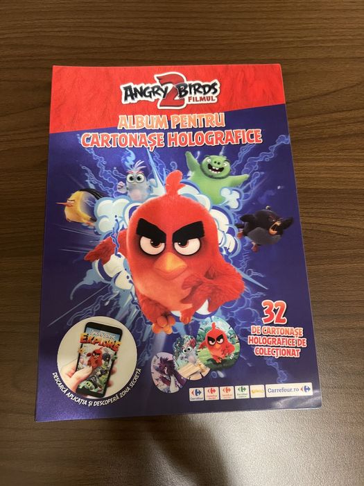 Album pentru cartonase holografice Angry Birds