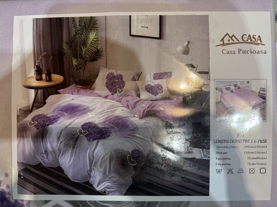 Lenjerii finet, 6 piese
