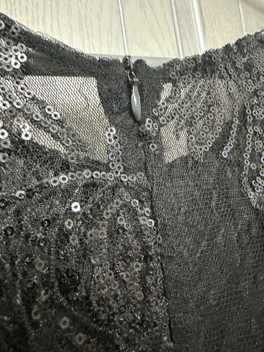 вечерние платья длинный черный