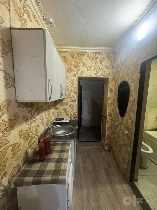 Продам 1-комнатную квартиру! Бывшее общежитие! Сергели-Спутник-4