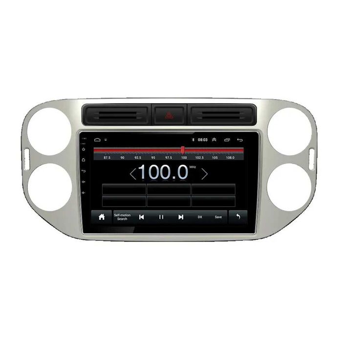 Мултимедия Двоен дин за Volkswagen Tiguan навигация Android VW 2DIN