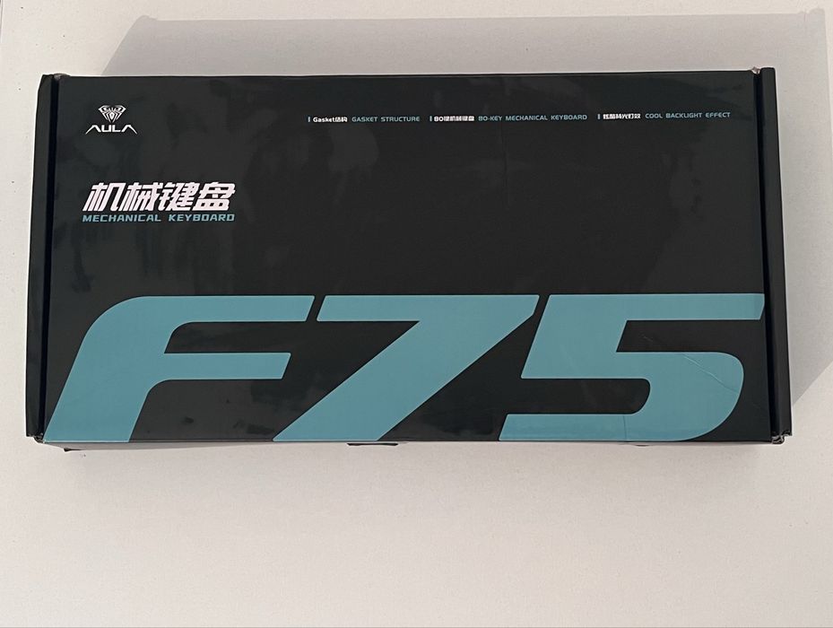 Клавиатура Aula F75 белый