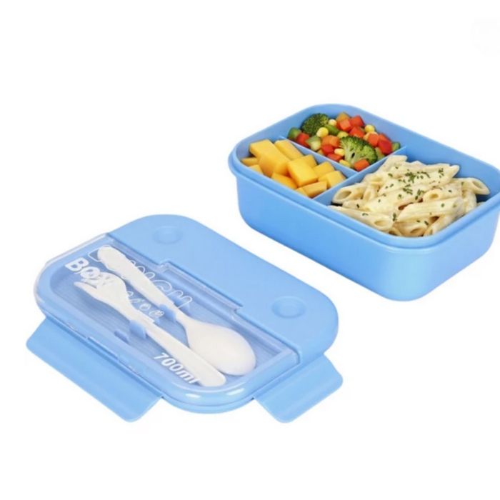 Кутия за обяд с прибори