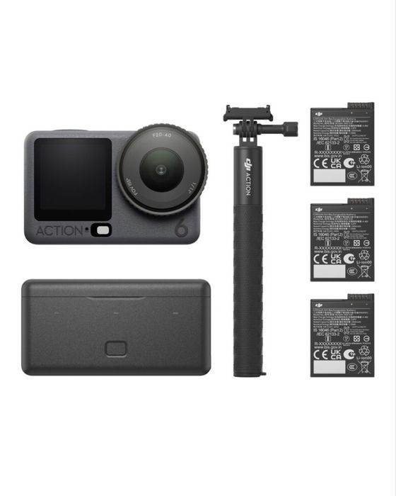 Экшн-камера DJI Osmo Action 6 Adventure Combo