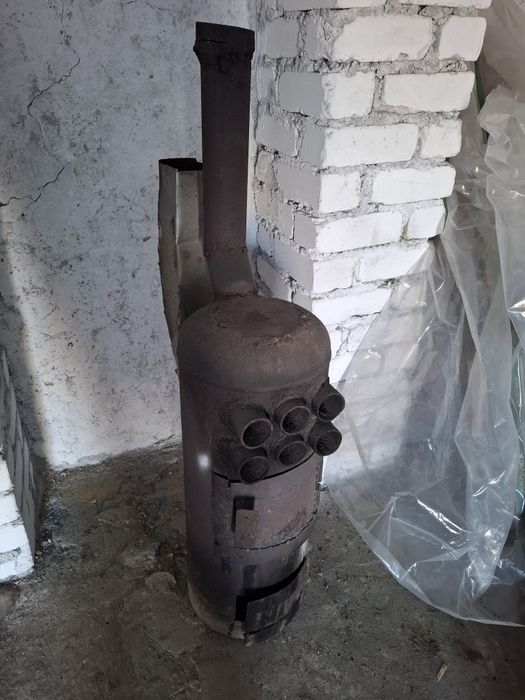 Печка буржуйка теплая