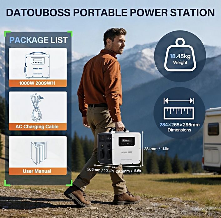 Statie de alimentare portabila DATOUBOSS 2009 Wh