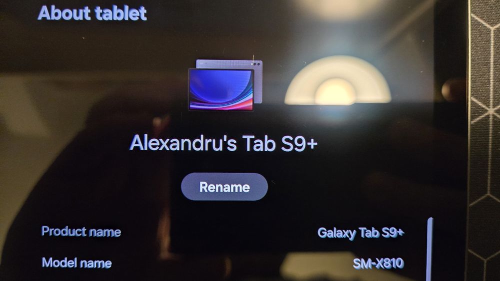 Tableta Samsung Galaxy Tab S9+ Plus 256/12 GB