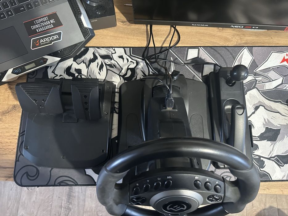 Игровой руль swen sg750