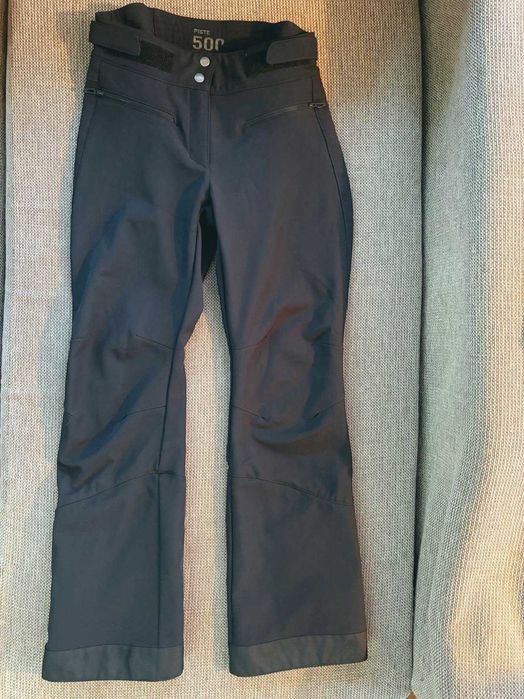 Дамски ски-панталон slim в наситено черно