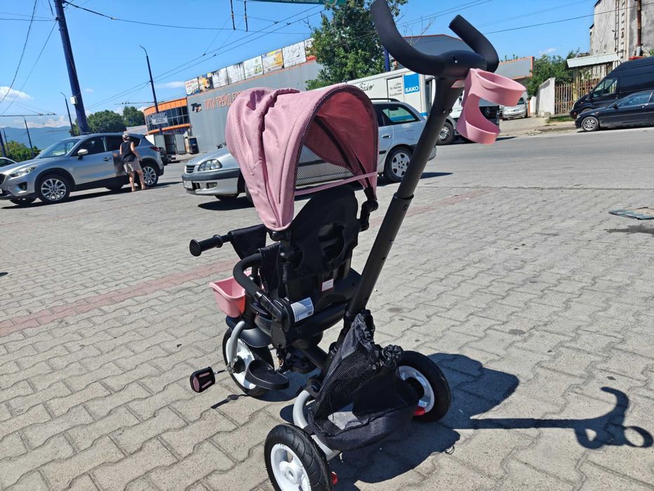 BYOX Детска триколка Flexy LUX розов