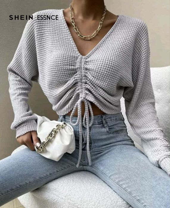 Bluza gri shein