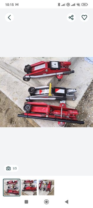 Vind cric crocodil 2 tone și cheie roti