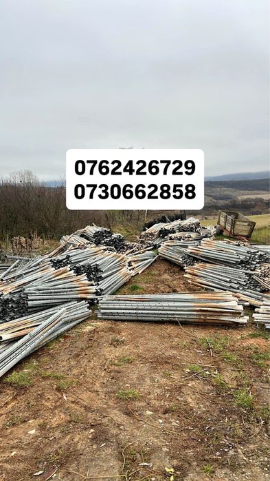 Spaleri metalici pentru gard si vie stalpi zincati