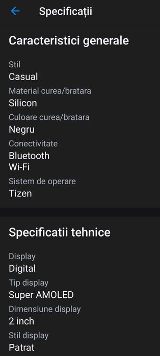 Smartwatch Samsung Gear S