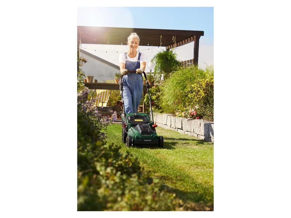 Masina de tuns iarba fără fir PARKSIDE PRMA 40-Li D2, 40 V gazon robot