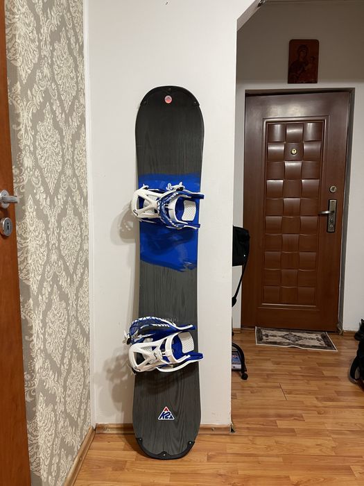 Placa snowboard 164 cm  wide k2 cu legaturi