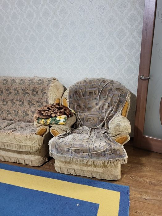 Диван, кресло 2шт