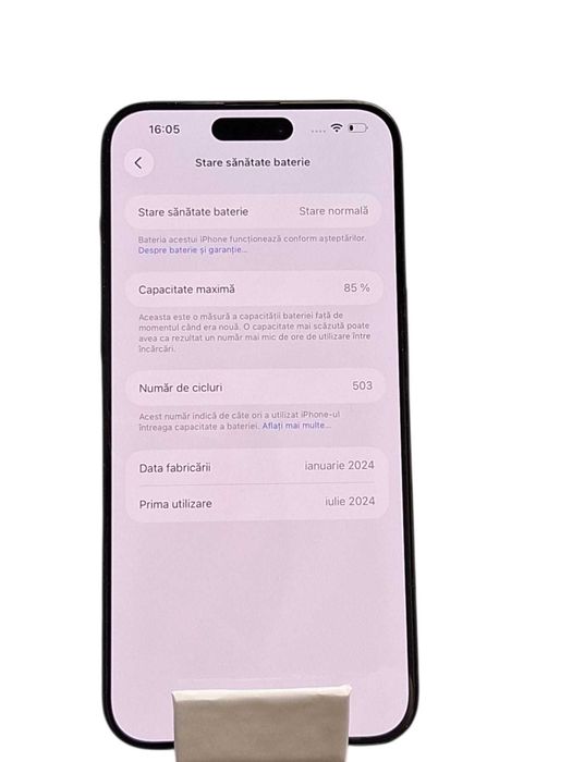 Iphone 15 Pro Max 256Gb / Amanet Cashbook Deva