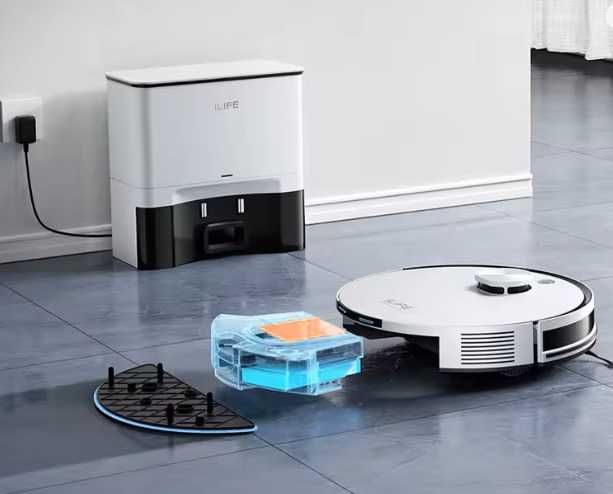 Прахосмукачка робот ILIFE A30 PRO с Mop, до 180 мин + кошче за боклук!
