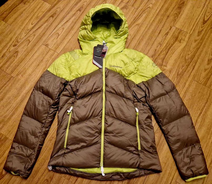 Geaca puf Salewa Sarner hybrid Merino wool, masuri 46 si 56, ocazie!