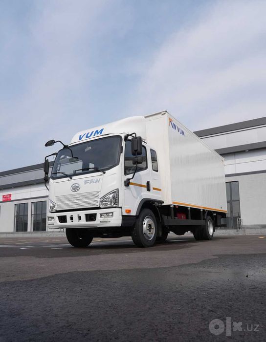Автофургон цельнометаллический FAW Tiger V, (27,5 м³)