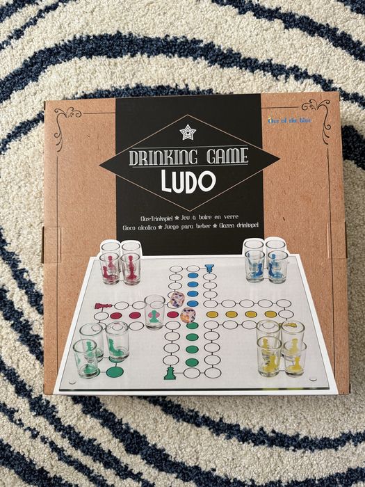 Настолна игра Ludo Drinking Game - Не се сърди човече
