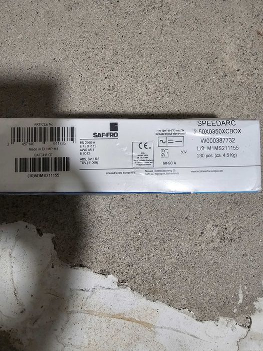 Invertor de sudura industrial Velt MMA 200, 200 A, 230 V