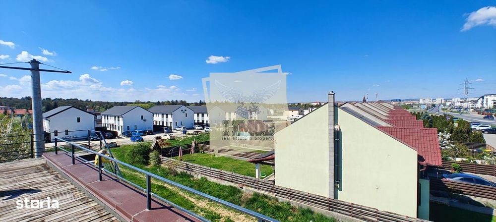 Apartament 3 camere terasa 80 mp si  curte 145 mp zona Calea Cisnadiei