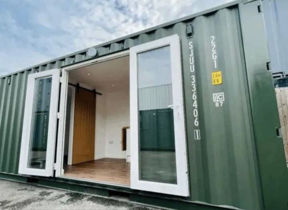 Контейнер жилой утипленный