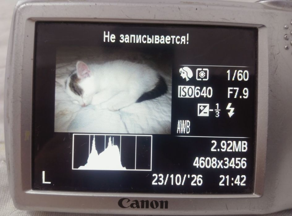 Canon PowerShot A2500 — 16 Мп, рабочий