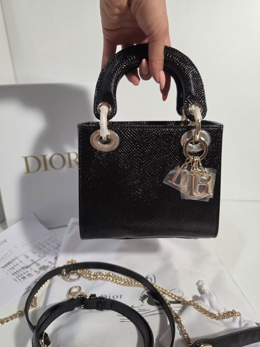 Дамска чанта Christian Dior Lizard Mini