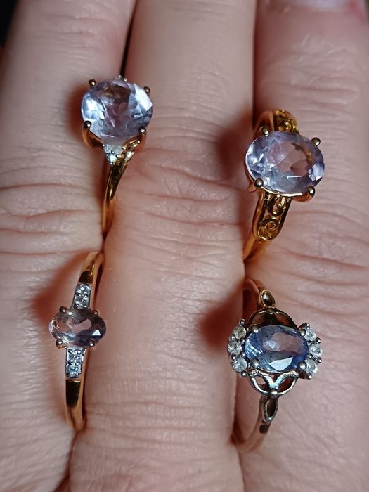 REDUCERI : Inele din argint,placate cu aur!