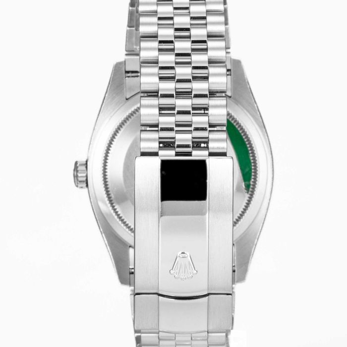 Rolex Datejust 36mm 126234 Green Palm Motif Diamond Dial