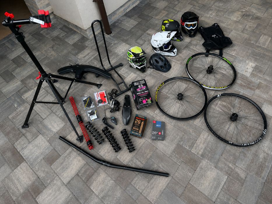 Piese,accesori,casti bicicleta /cross