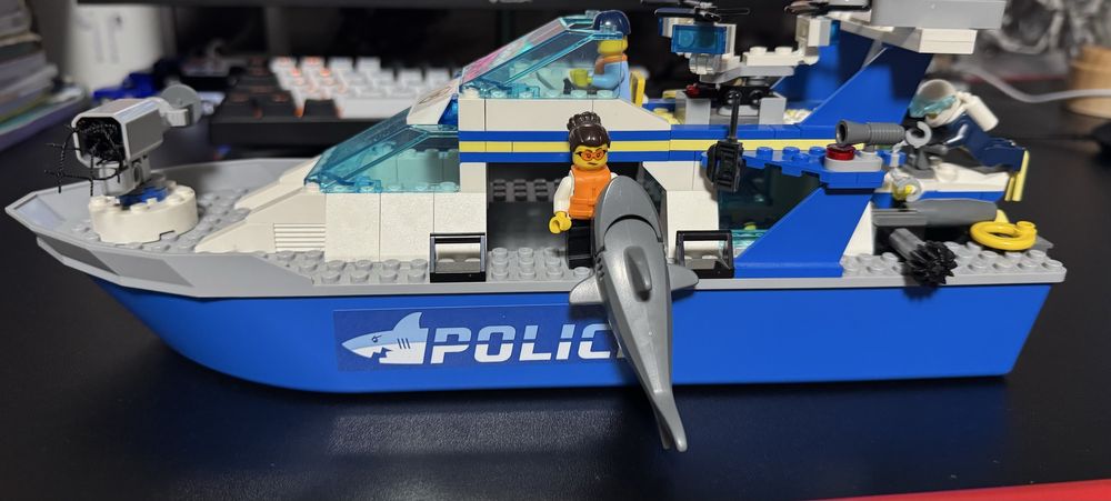 Лего сити корабль