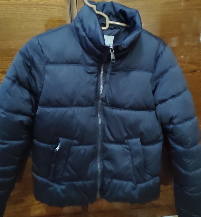Тъмно синьо яке размер XS