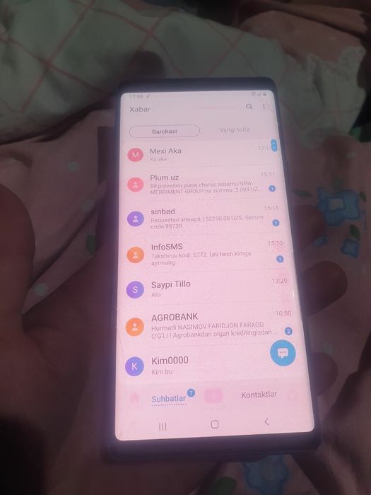 Samsung note 9 8 512