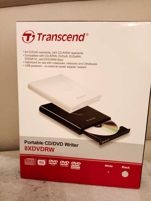 Портативный Cd/Dvd дисковод Transcend